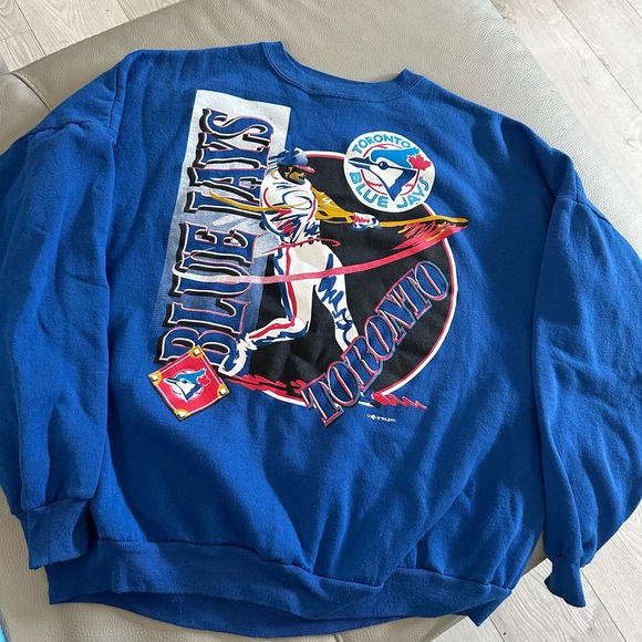 Vintage blue jays sweatshirt - Picture 2 of 5